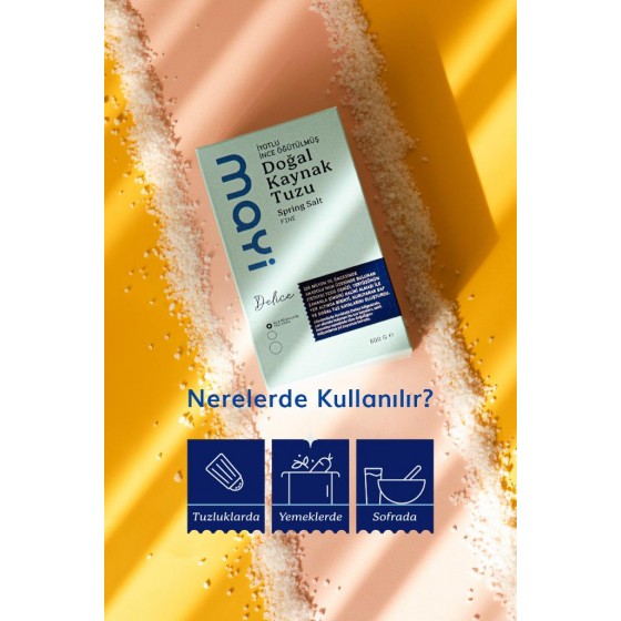 Mayi Tuz Delice Iyotlu Ince Sofra Tuzu 600 gr