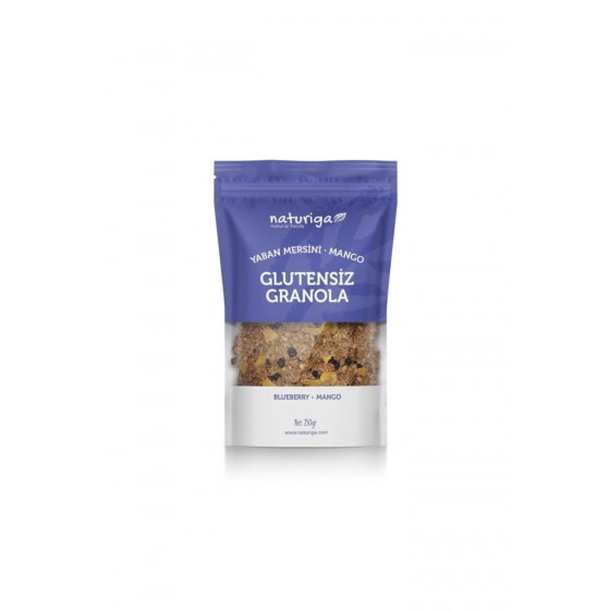 Naturiga Glutensiz Yaban Mersini & Mango Granola 250gr