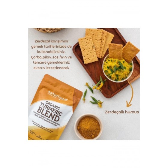 Naturiga Organik Zerdeçallı Karışım (altın Süt Karışımı) 75 Gr.